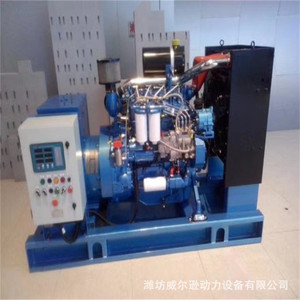 เครื่องกำเนิดไฟฟ้าดีเซลทางทะเล Weifang 50kW 400/230V 50Hz สามเฟส AC สำรองฉุกเฉิน สายทองแดง แบบไร้แปรงถ่าน - Product Image 1