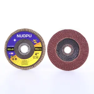 Abrasive Flap Disc Oxide Flap Disc Grinding Aluminium ISO9001 MPA EN12413 Stainless Steel Metal Aluminum Oxide 80 M/S 150*22mm