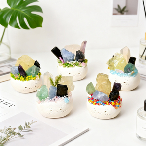 งานฝีมือคริสตัล DIY ขายส่ง หินดิบธรรมชาติเพื่อการบำบัด ตัวอย่างแร่คริสตัลดิบทำมือ - Product Image 1