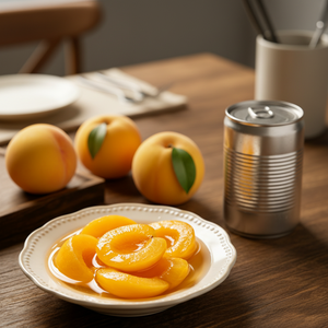 Durazno Amarillo Enlatado, Fruta Enlatada Dulce y Fresca a Precio de Fábrica - Product Image 1