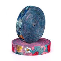 Offre Spéciale Jacquard taille sac à dos bretelles 38mm élastique Web bande accessoires Polyester coton impression Pet ruban sac ceintures