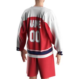 Jersey de Hockey Rosa Personalizado, de Gran Tamaño, con Impresión y Bordado del Fabricante, de Secado Rápido, para Gimnasio - Product Image 6