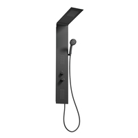 Panneaux muraux de douche étanches en acier inoxydable 304 pour salle de bain avec kit de panneau mural de douche