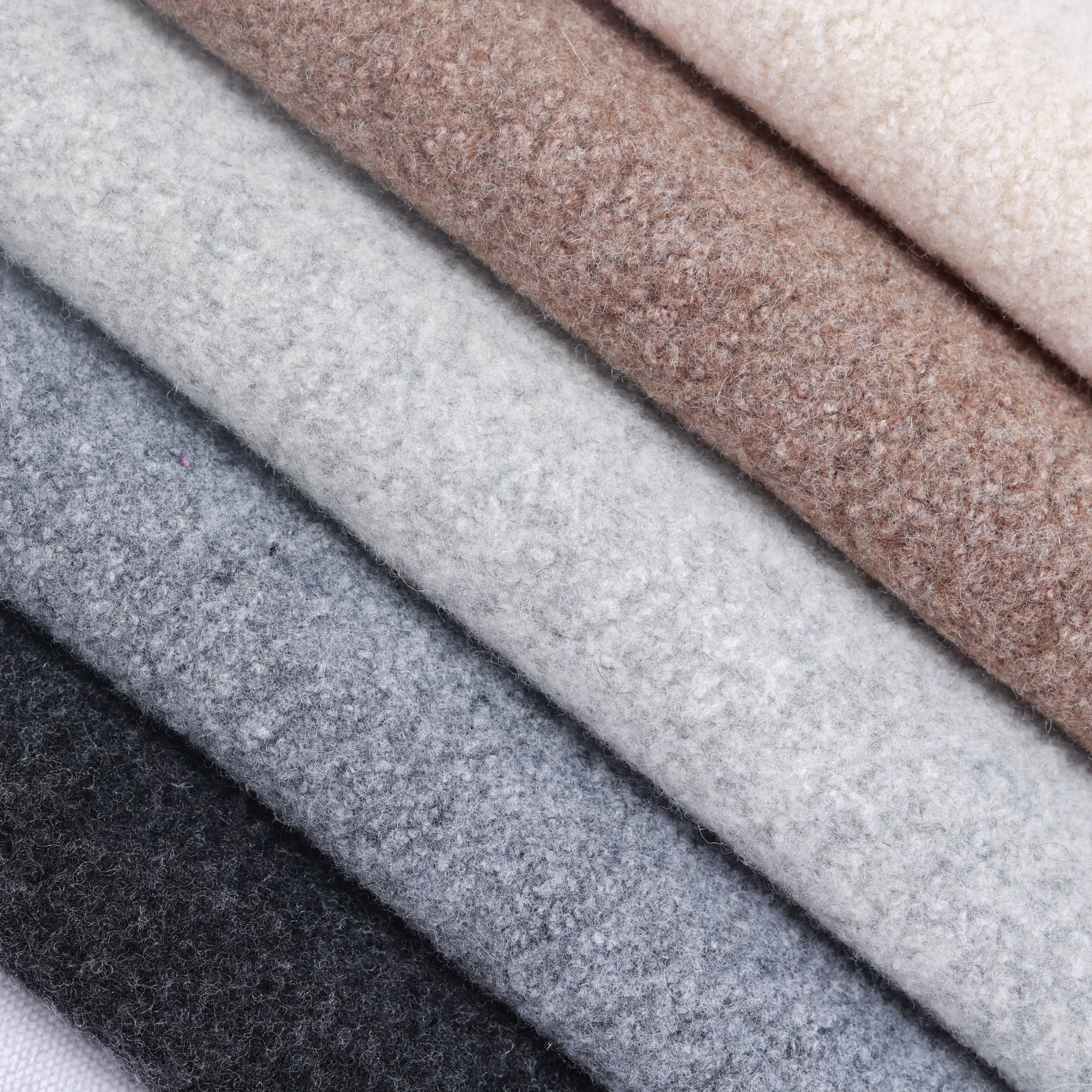 Moisture-Wicking Worsted Knitted Fabric-63% Wool 18% for 10% Polyester 9% Nylon | Eco-Friendly Breathable Medium Weight Dress