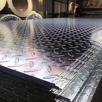 Plaque en acier inoxydable à motif damier de 4 mm, découpée sur mesure, pour construction de sols industriels, motif décoratif.