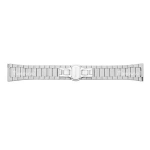 Maenwvo Luxury Series Breathable Butterfly Clasp Stainless Steel Adjustable Band 195mm Length for Watch - Product Image 2