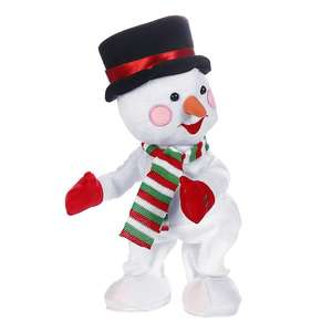 Noël électrique <span class=keywords><strong>Twerk</strong></span> en peluche père noël <span class=keywords><strong>musique</strong></span> danse poupée cadeaux de noël en peluche Musical jouet de noël pour la décoration de la maison - Product Image 3