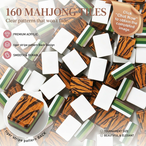 Mahjong in Acrilico a Quattro Strati Personalizzato, Tessere Americane Intagliate per Giochi di Scacchi, Vendita all'Ingrosso - Product Image 5
