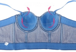 Débardeur en jean pour femme, coupe courte, ajusté, sexy, <span class=keywords><strong>dos</strong></span> <span class=keywords><strong>nu</strong></span>, été - Product Image 4