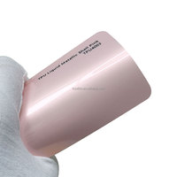 KOOPPF Film de protection de carrosserie en TPU liquide métallisé rose, film de protection de voiture PPF, résistant aux UV, brillant, auto-réparateur, TPU PPF changeant de couleur