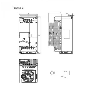 Variador de Frecuencia Original Nuevo Serie E VFD075E43A 0.75kW 1HP 460VAC 18A en Stock - Product Image 6
