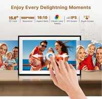 2025 nouveau cadre de produit envoyer des photos/vidéos via Uhale Web grand cadre photo numérique 15 pouces