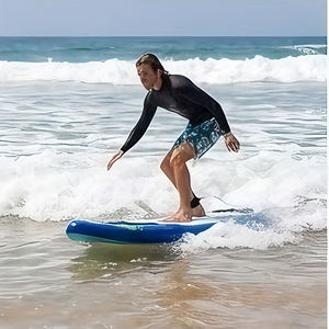 IHOMEINF IHBSUPB-28 Planche à pagaie <span class=keywords><strong>gonflable</strong></span> 11 pieds Extra large Ultra stable Antidérapant PVC Kit 3 ailerons Lacs Rivières - Product Image 4