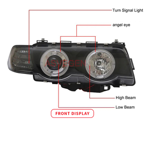 Phare avant à LED 1995 pour <span class=keywords><strong>BMW</strong></span> série 7, feu de voiture avec mise à jour, nouveau Style, 2002 à 728, <span class=keywords><strong>730</strong></span> - Product Image 2