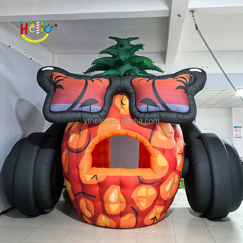 Decoraciones gigantes de piña: soluciones elegantes y duraderas
