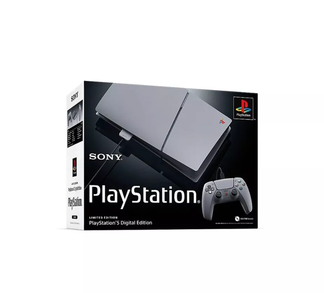 Used PlayStation5 Slim TV Game Console 1TB 30th Anniversary Limited Edition Wireless Controller EU/US Plug Multi-Region Support