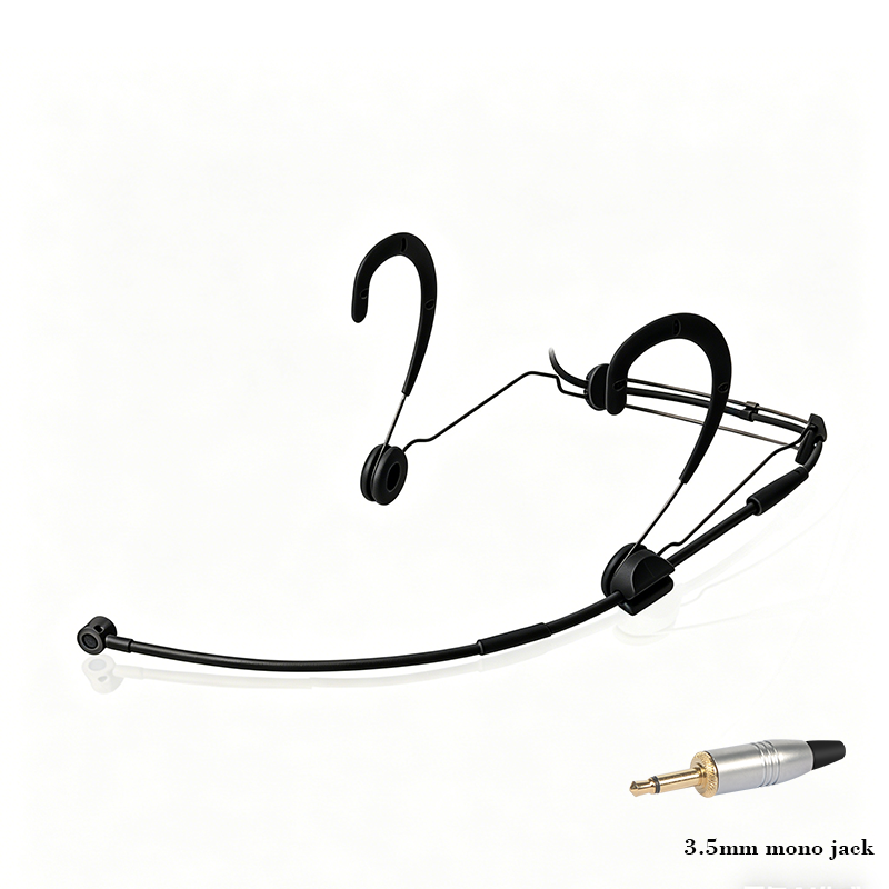 Conector mono de 3,5 mm negro