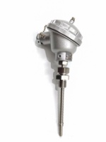 Sensores de temperatura RTD PT100 dúplex de 3 cables de alta precisión con cabezal impermeable IP65