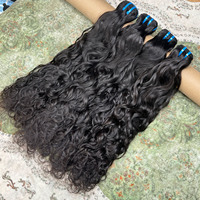 Lots de Cheveux Humains Brésiliens Bruts Non Traités Grade 12A Ondulation Naturelle Double Drawn Cheveux Humains Vierges Remy Non Traités