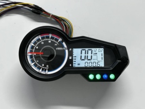 Repuestos de motocicleta Italika con garantía de calidad, velocímetro digital LCD para Super Power Archi 150cc AKT Evo R3 150 - Product Image 6