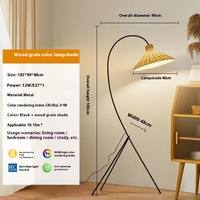 Lampadaire avec source de lumière LED, style rétro français, ambiance élégante, décoration pour salon, canapé, chambre à coucher