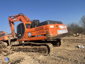 Excavadora de cadenas Doosan DX340LCa original de 34 toneladas con pocas horas de trabajo, excavadora usada para ingeniería pesada en oferta. - Product Image 5