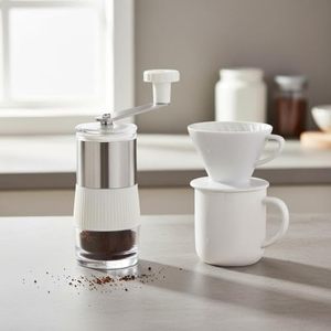 เครื่องบดเมล็ดกาแฟขนาดเล็กพกพาสะดวก ดีไซน์พิเศษ ทำจากสแตนเลส - Product Image 6