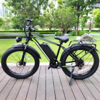 Vélo Électrique EB26 d'Entrepôt US, Moteur Double 2000W, 48V, 26 Pouces, 7 Vitesses, Vélo Électrique à Double Batterie