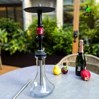 Cachimba Original de la Marca Alemana Moze Sphere 2, Juego de Cachimba de Acero Inoxidable 304 para Fiestas, Cafés, Clubes, Bares, Salones de Cachimba, Tiendas de Shisha