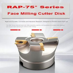 Fraiseuse à face droite <span class=keywords><strong>RAP</strong></span> 75 degrés pour plaquettes APMT1135 APMT1604 |   Porte-outil de fraisage frontal CNC indexable - Product Image 4