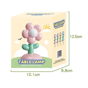 Tùy Chỉnh Điều Chỉnh Độ Sáng Led Bàn Đèn Hoa Bảng Đèn Đồ Chơi Có Thể Thu Phí Dễ Thương Hoa Ánh Sáng Ban Đêm Cho Cô Gái - Product Image 4