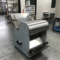 Machine à trancher le pain électrique réglable haute vitesse 30 pièces, équipement de boulangerie de haute qualité pour usage en restaurant 220V Farine Lait