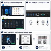 TPV Todo en Uno OEM/ODM de 15.6 Pulgadas Táctil, Windows/Android, Logotipo/Diseño/Software Personalizados, Equipo Profesional, Stock Disponible