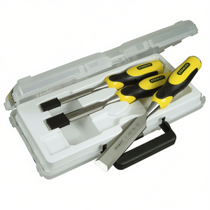 Ensemble de ciseaux DYNAGRIP 3 pièces avec étui en plastique pour le travail du bois - Product Image 2