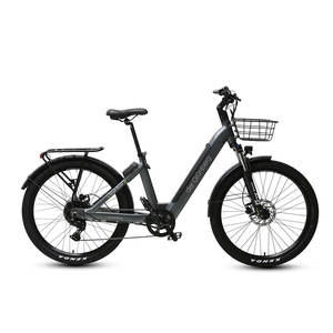 Vélo électrique de ville TXED 36V 14.5AH avec batterie au lithium, cadre en alliage 7 vitesses avec fourche à suspension, moteur de moyeu arrière 36V/250W - Product Image 1
