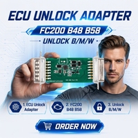 Adaptador de Desbloqueo de ECU CGDI FC200 B48 B58 Duradero para ECU B/M/W MG1CS024 MG1CS201