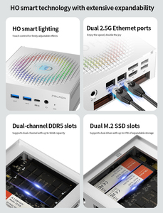 Peladn Ultra 7 155H CPU 32GB DDR5 1TB SSD AI มินิพีซี Ultra7 USB4.0 ประสิทธิภาพสูงสำหรับเล่นเกม รองรับ 11 Pro - Product Image 4