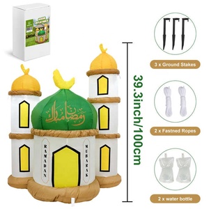 Hải quan islam ngoài trời thổi lên EID <span class=keywords><strong>AL</strong></span> adha ramadan Inflatable kareem mubarak Inflatable ramadan mặt trăng trang trí - Product Image 4