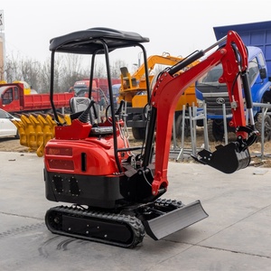Mini-excavatrice 2T pour aménagement paysager avec godet de terrassement, facile à transporter, pelle, ripper, tarière, marteau brise-roche - Product Image 5