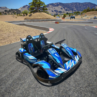 Double siège Parent-enfant Électrique Off Road Drift Racing Karting Go Karts pour Adultes et Enfants Amusement