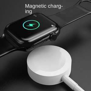 <span class=keywords><strong>Cable</strong></span> MIYU Inalámbrico USB-C Tipo-C 2 en 1 con Carcasa de Aluminio y Trenzado, Carga Rápida de 3A, Adsorción Magnética, Ecológico, para Reloj - Product Image 3