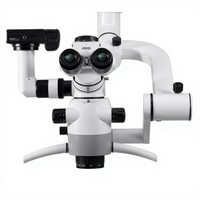 Microscope chirurgical dentaire SOCO SCM850 binoculaire à LED avec zoom continu apochromatique et caméra pour le traitement des canaux radiculaires