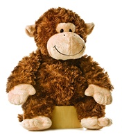 Peluche singe accrochable aux bras et jambes du zoo, jouet animaux de la jungle doux, personnalisé, 1 pièce