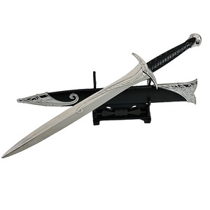 Seigneur des Anneaux Artisanat Petite Piqûre Mini Épée Porte-clés En Alliage De Zinc Ornement Décorations - Product Image 1