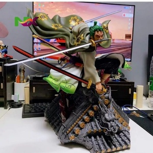 Statue GK One Piece Wano Country Luffy Zoro, modèle d'anime, scène <span class=keywords><strong>du</strong></span> roi des pirates, objet de collection - Product Image 3