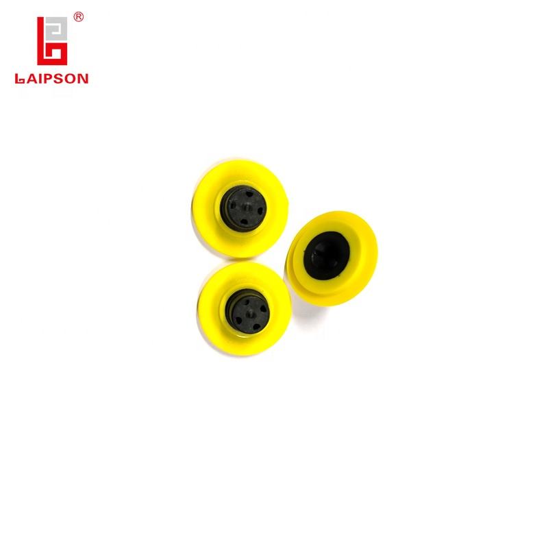 Laipson Tpu 28mm Yellow Round Goat Tag with Closed Head Swine Pig Ear ...