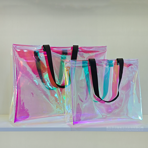 Bolsas de Plástico OPP/CPP Personalizadas al por Mayor con Asa de Listón, Bolsas de <span class=keywords><strong>Compras</strong></span> para Uso en Tiendas - Product Image 3