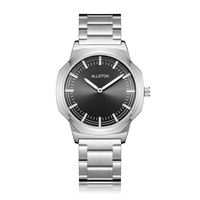 Jam Tangan Pria Mewah Tali Baja Anti Karat Mesin Quartz Model Retro Baru Casing Paduan Kustom Tahan Air Gaya Fashion