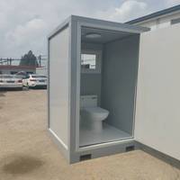 Toilettes mobiles de camping, lavabo portable d'extérieur, toilettes portables préfabriquées avec réservoir de déchets