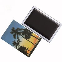 Aimants de réfrigérateur en fer blanc souvenirs pour cadeaux de voyage touristiques Australie, autocollants métalliques personnalisés